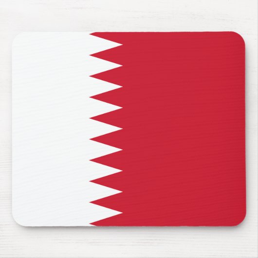 Flagge Bahrain Mousepad (Vorne)