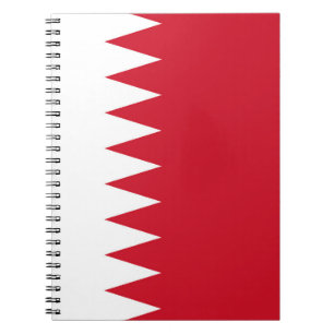 Flagge Bahrain Notizblock
