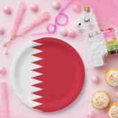Flagge Bahrain Pappteller (Party)