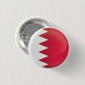 Flagge Bahrain Runde Icon Button (Vorne & Hinten)