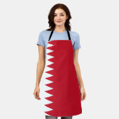 Flagge Bahrain Schürze (Getragen)