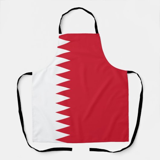 Flagge Bahrain Schürze (Vorderseite)