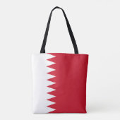Flagge Bahrain Tasche (Rückseite)