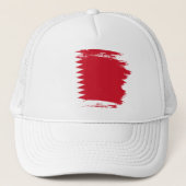 Flagge Bahrain Truckerkappe (Vorderseite)