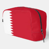 Flagge Bahrain Waschbeutel (Rechte Ecke)