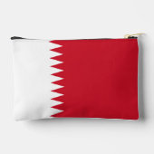 Flagge Bahrain Zubehörtasche (Rückseite)