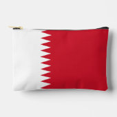 Flagge Bahrain Zubehörtasche (Vorderseite)