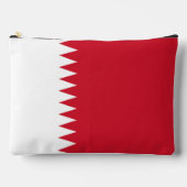 Flagge Bahrain Zubehörtasche (Vorderseite)