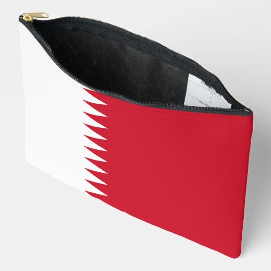 Flagge Bahrain Zubehörtasche (Offen)