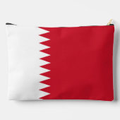 Flagge Bahrain Zubehörtasche (Rückseite)