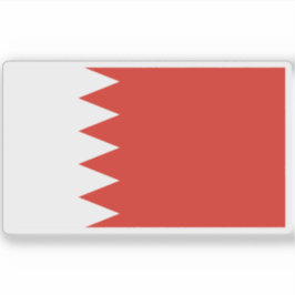 Flagge Bahrains Aufkleber