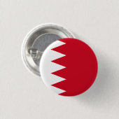 Flagge Bahrains Button (Vorne & Hinten)