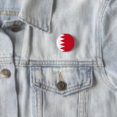 Flagge Bahrains Button (Beispiel)