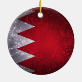 Flagge Bahrains Keramikornament (Hinten)