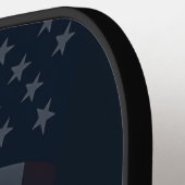 Flagge Bald Adler USA Pickleball Schläger (Linke Seite)