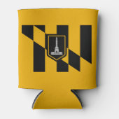 Flagge Baltimore Dosenkühler (Vorderseite)