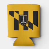 Flagge Baltimore Dosenkühler (Rückseite)