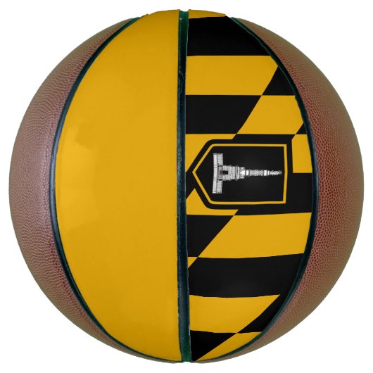Flagge Baltimore, Maryland Basketball (Vertikal)