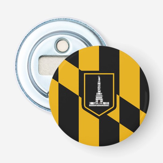 Flagge Baltimore, Maryland Flaschenöffner (Vorderseite)