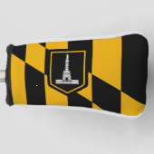 Flagge Baltimore, Maryland Golf Head Cover Headcover (Vorderseite)