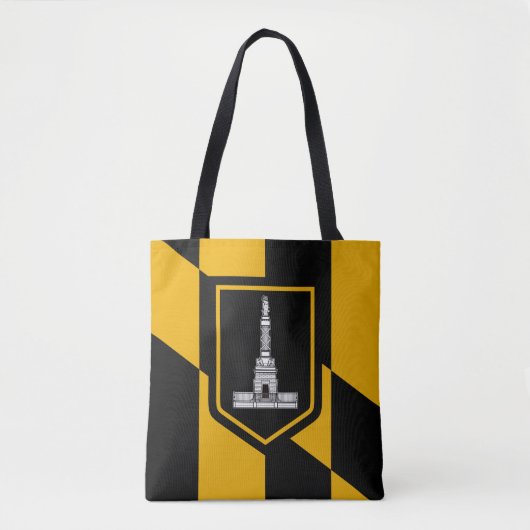 Flagge Baltimore, Maryland Tote Bag Tasche (Vorderseite)