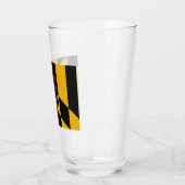 Flagge Baltimore (Maryland, USA) Glas (Links)