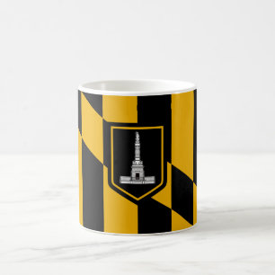 Flagge Baltimore (Maryland, USA) Kaffeetasse