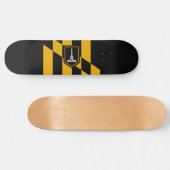 Flagge Baltimore (Maryland, USA) Skateboard (Horizontal)