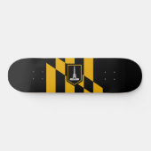 Flagge Baltimore (Maryland, USA) Skateboard (Horizontal)