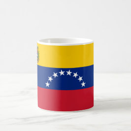 Flagge/Bandera von/de Venezuela Kaffeetasse