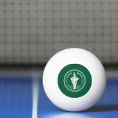 Flagge Bangkoks, Thailand Ping-Pong Ball (Netto)
