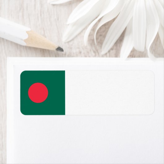 Flagge Bangladesch (Insitu)