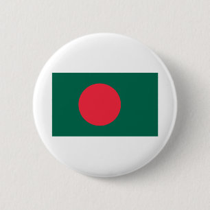 Flagge Bangladesch Button