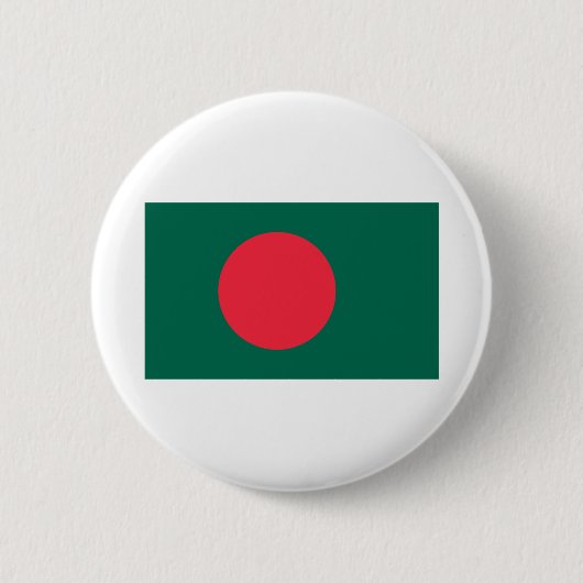 Flagge Bangladesch Button (Vorderseite)
