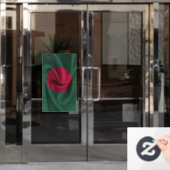Flagge Bangladesch Fensteraufkleber (Büro Tür)