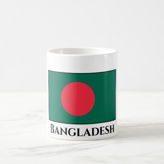 Flagge Bangladesch Kaffeetasse (Mittel)