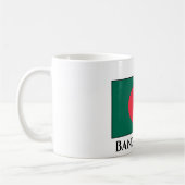 Flagge Bangladesch Kaffeetasse (Links)