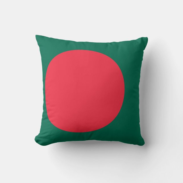 Flagge Bangladesch Kissen (Vorderseite)