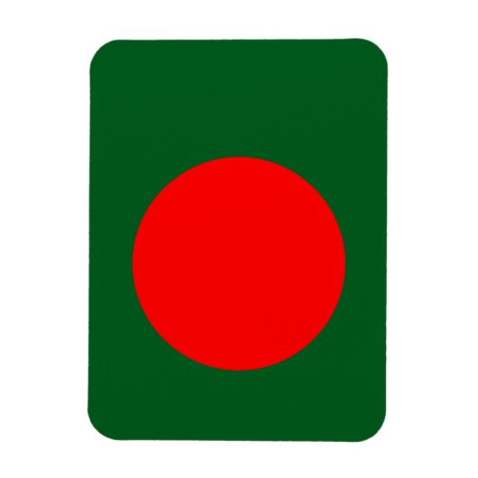Flagge Bangladesch Magnet (Vertikal)