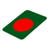 Flagge Bangladesch Magnet (Linke Seite)