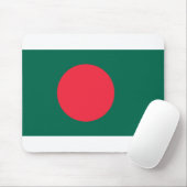 Flagge Bangladesch Mousepad (Mit Mouse)