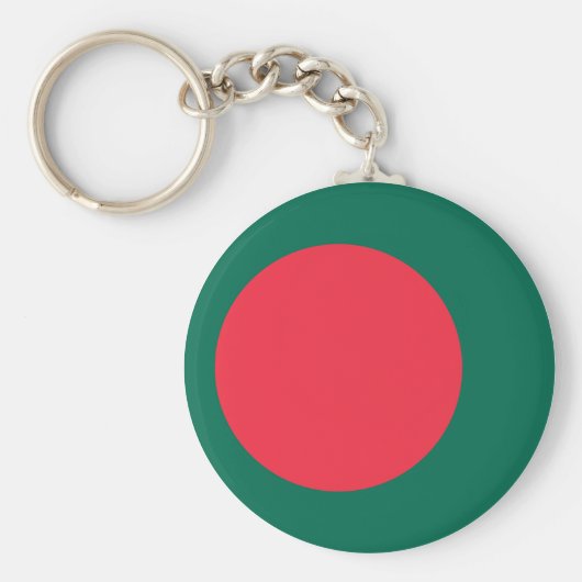 Flagge Bangladesch Schlüsselanhänger (Vorne)
