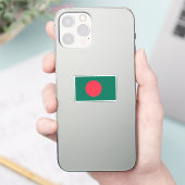 Flagge Bangladeschs Aufkleber (Telefon)