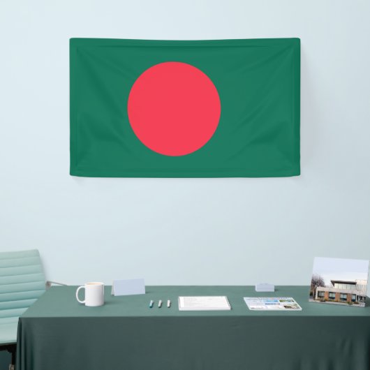 Flagge Bangladeschs (Bangladesch) Banner (Messeveranstaltung)