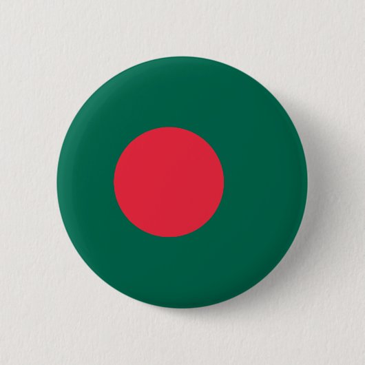 Flagge Bangladeschs (Bangladesch) Button (Vorderseite)