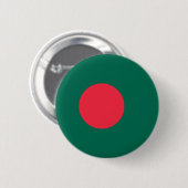 Flagge Bangladeschs (Bangladesch) Button (Vorne & Hinten)