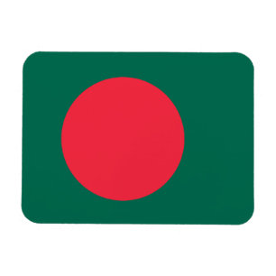 Flagge Bangladeschs (Bangladesch) Magnet