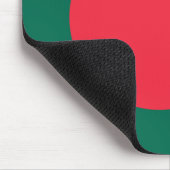 Flagge Bangladeschs (Bangladesch) Mousepad (Ecke)