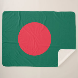 Flagge Bangladeschs (Bangladesch) Sherpadecke