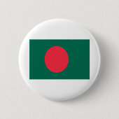 Flagge Bangladeschs Button (Vorderseite)